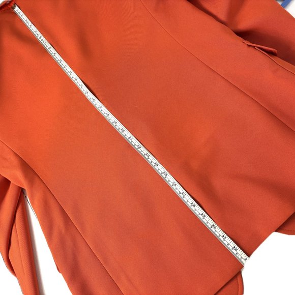 Vintage Orange sport coat Blazer Suit Jacket Hardwick Clothes Vintage - Picture 14 of 14